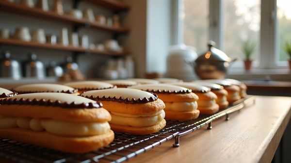 Des éclairs réussis grâce aux moules adaptés