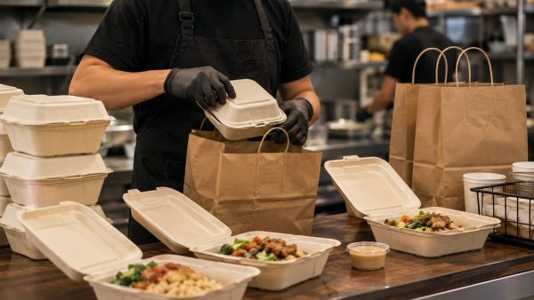 Top 5 alternatives d'emballages alimentaires écoresponsables pour la restauration